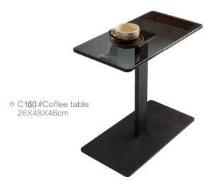 New Nordic Fashion Iron Tempered Glass Coffee Table