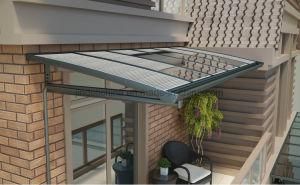Electrically Motorised Between Glass Blind for Double Glazed Awnings