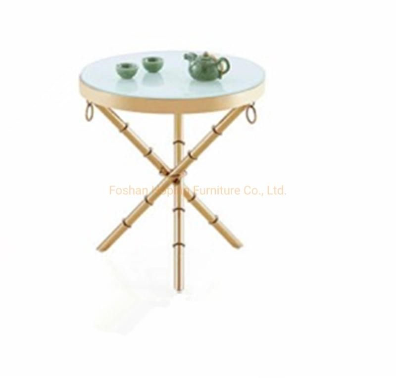 Hotel Dining Room Furniture White Coffee Table Modern Marble Living Room Sofa Side End Table