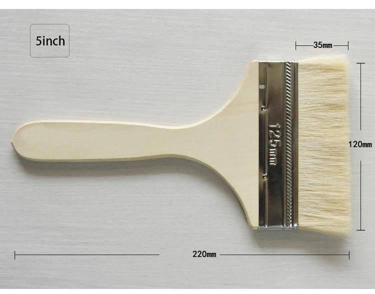 Painting Tool Wooden Wool Hair Brush Whosale