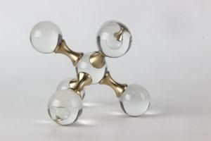 Molecular Ball Crystal Glass House Decoration Luxury Interior Decoration