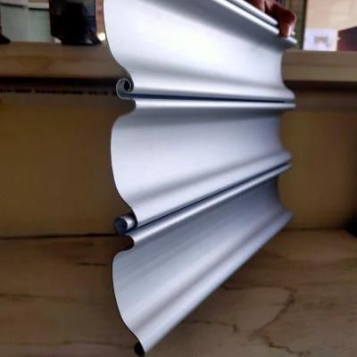 Aluminium Louver Door Profile Powder Coating Aluminium Profile
