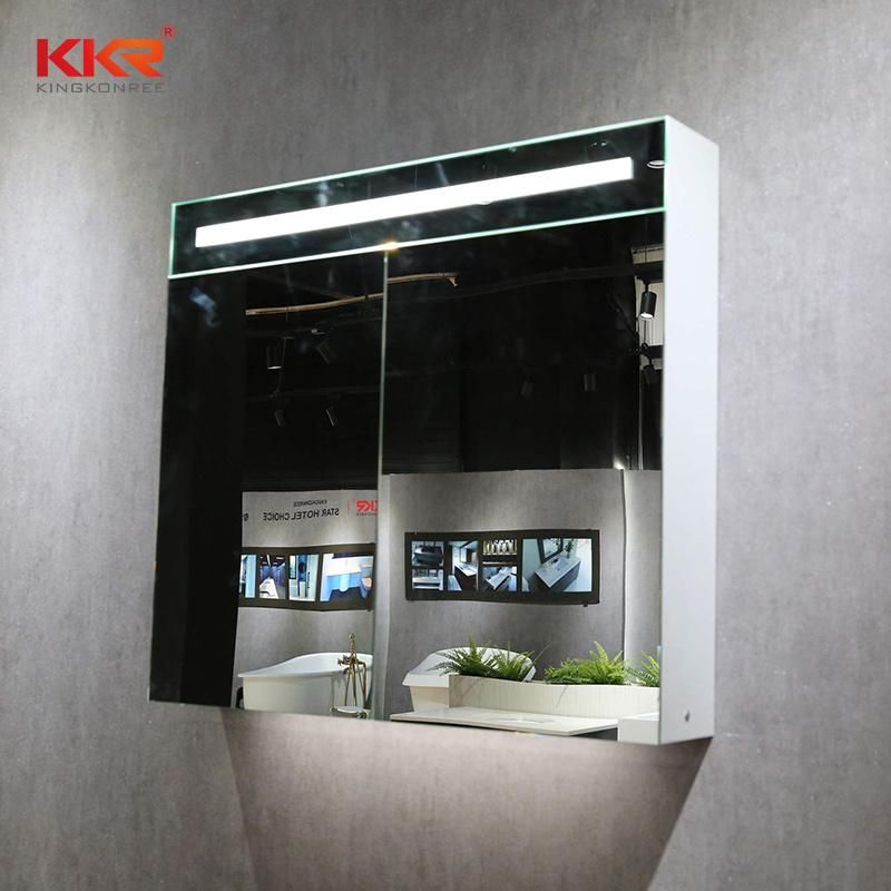 Large Wall Mirror with LED Lights for Hotel Bathroom