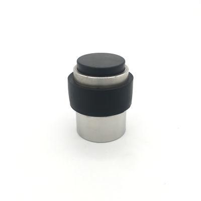 Stainless Steel Stain Finish Rubber Door Stop