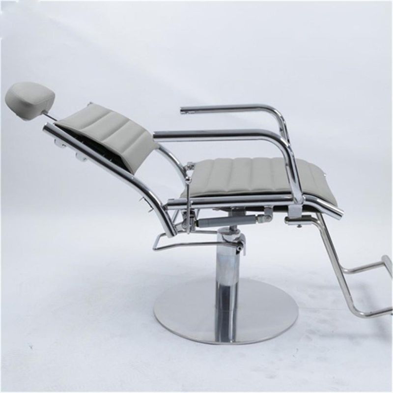 Hl-1160 Salon Barber Chair for Man or Woman with Stainless Steel Armrest and Aluminum Pedal