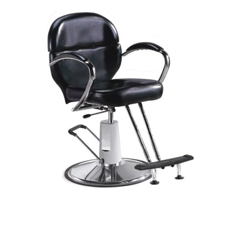 Hl- 986 2021 Salon Barber Chair for Man or Woman with Stainless Steel Armrest and Aluminum Pedal