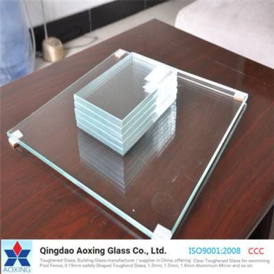 Excellent Performance 3-19mm Super Transparent Glass for Interior Decoration