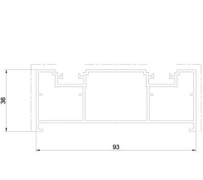 China High Quality Cheap Price Aluminum Extrution Profiles for Vietnam