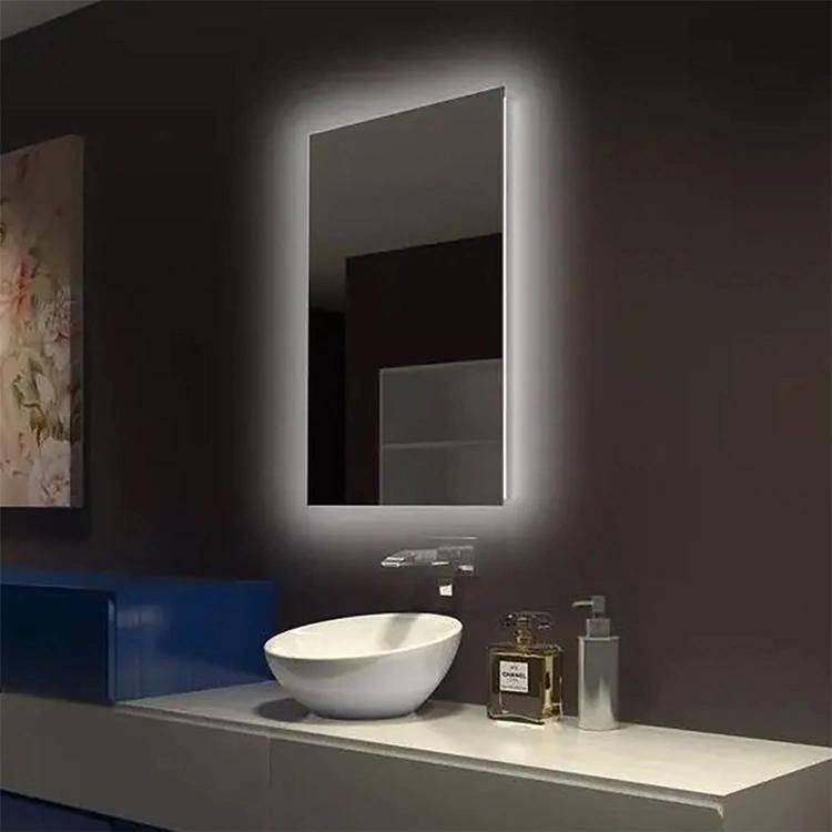 Wholesale Custom Backlit Illuminated LED Mirror with Touch Switch for Bathroom Make-up