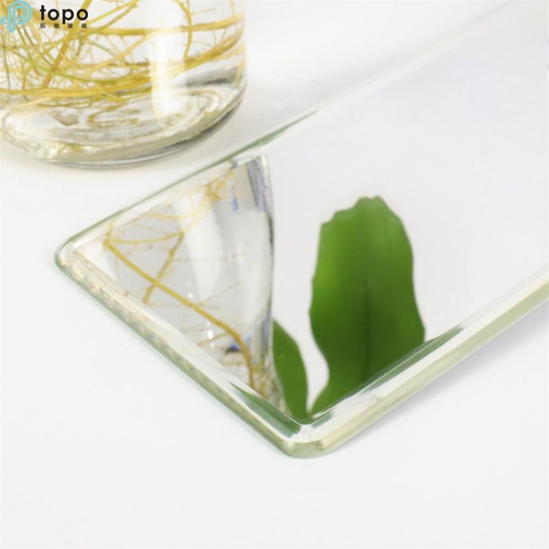 High Quality Silver Coated Mirror Float Glass for Decoration (M-S)