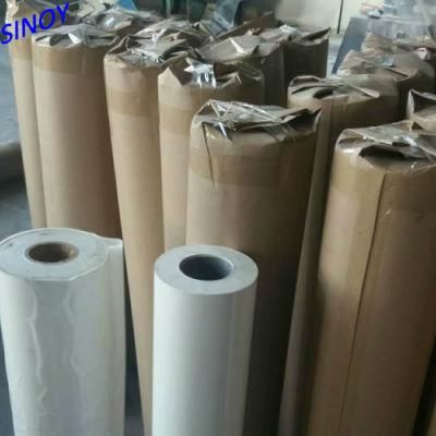 White PE Glossy Film for Mirror Vinyl Backing