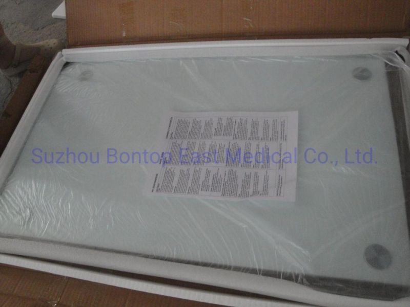 Glass Coffee Table with Stainless Steel Frame