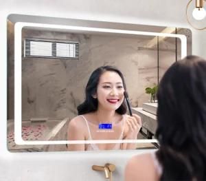 Multi-Function Bathroom Fogless Bluetooth Smart Mirror Touch Screen Washroom Mirror