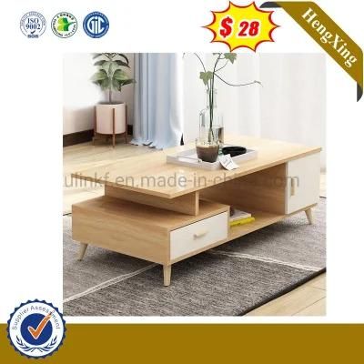 Modern 1.2m Customerized Size Light Color Wooden Coffee Table (UL-5817)