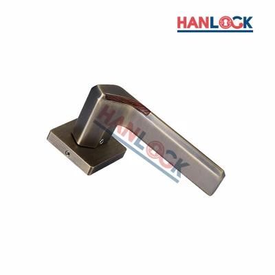 Solid Wood Door Door Handle Matt Black Passage Lever Handle Lock Tubular Lever Lock Set Internal Interior Door Lock Lever Handle