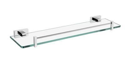 Bathroom Accessories Wall Mounted Stainless Steel 304 Glass Shelf