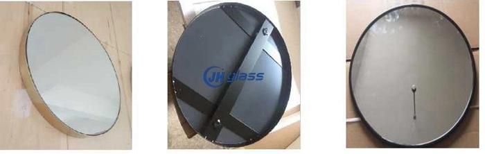 Black Golden Color Frame Round Rectangle Vanity Make-up Mirror for Bathroom