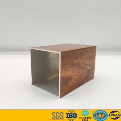Aluminum Profile 6063 T5 Wood Color