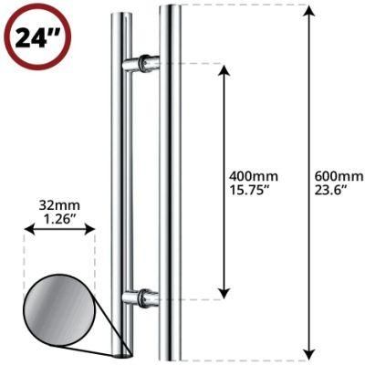 Best Sale Double Side Interior Door Pull Handle for Commercial Sliding Glass Door