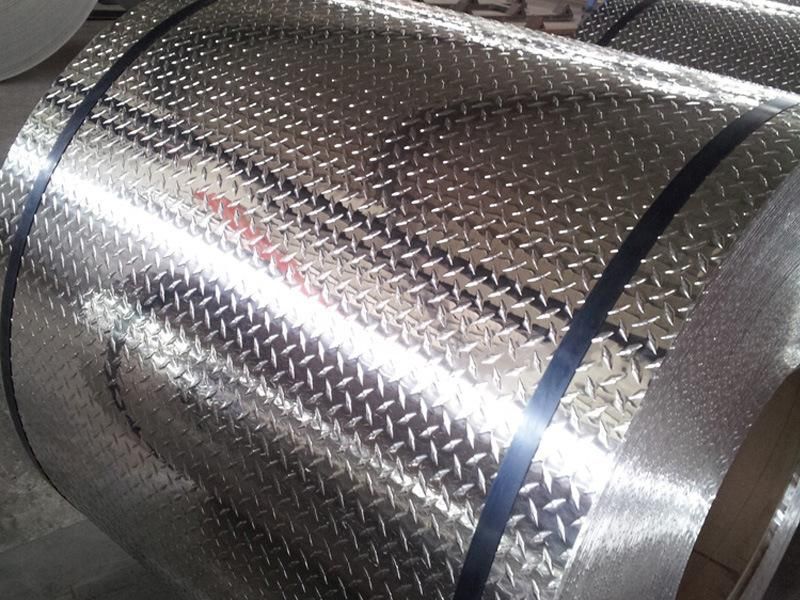 Best Supplier Mirror Embossed Aluminum Coil/Sheet with Five Bar