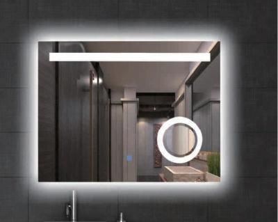 Wholesale Home Decor Luxury Modern Bathroom LED Wall Mirror Anti-Fog Mirror with Touch Sensor