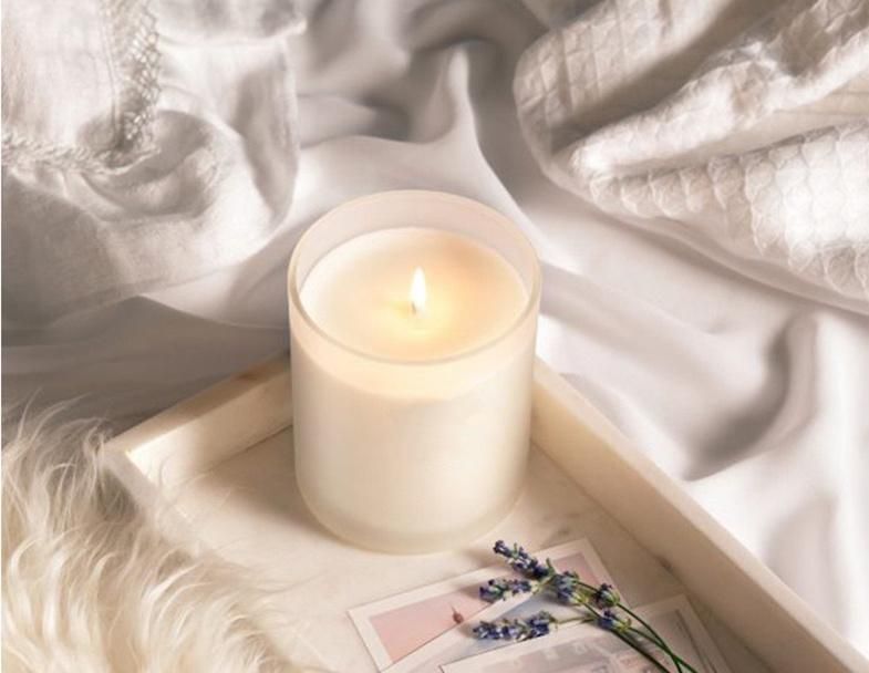 Wholesale Colored Glass Container Candle Jar Glass Candle Holders