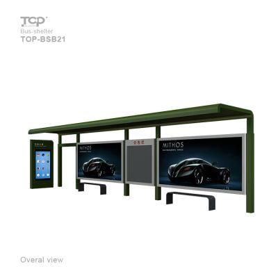 Hot Sale Outdoor Display Aluminum Alloy Bus Shelter