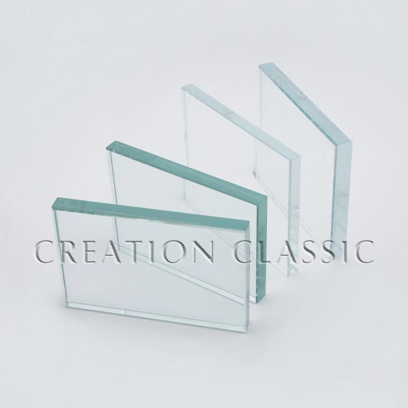 Tempered Ultra Clear Glass Safety Glass for Big Building Curtain Wall