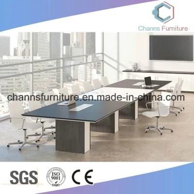 Big Size Office Furniture Meeting Table Wooden Conference Desk (CAS-MT1776)