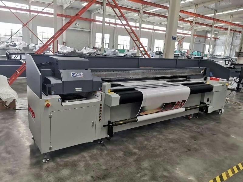 3D Color UV LED Printer Flat and Roll Hybrid Inkjet Printing Machine