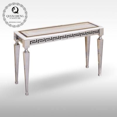 2020 Modern Model French Stainless Steel Console Table