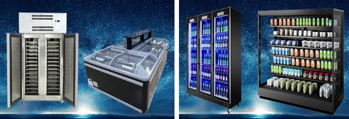 Supermarket Showcase Glass Door Beer Display Energy Drink Refrigerator Fridge