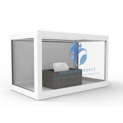 Transparent LCD Display Box Showcase for Advertising Transparent LCD Panel