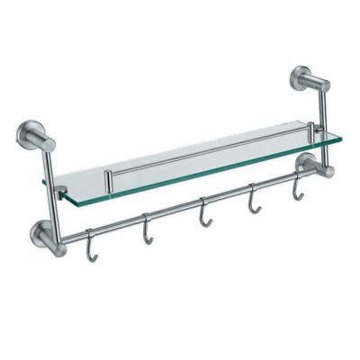 Single Glass Shelf for Bathroom Daily Convenient Usage