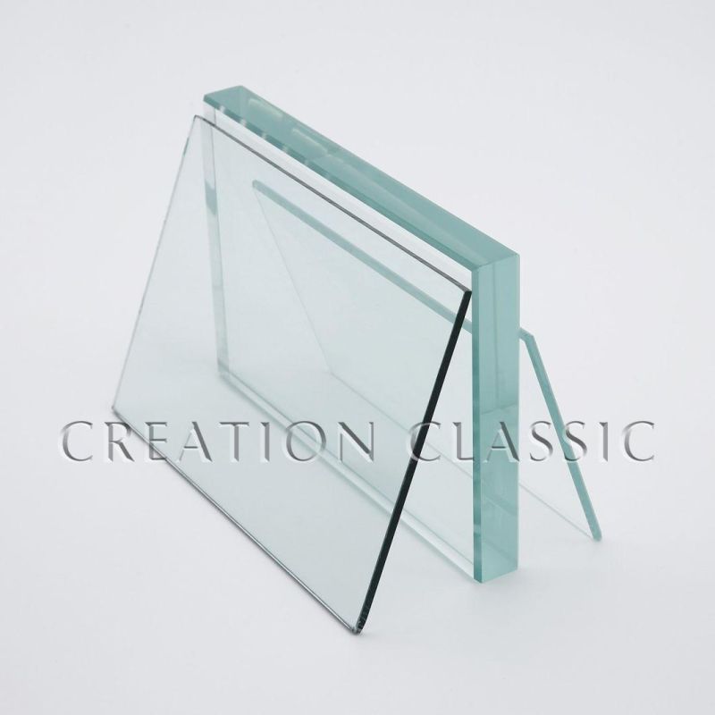 Tempered Ultra Clear Glass Safety Glass for Big Building Curtain Wall