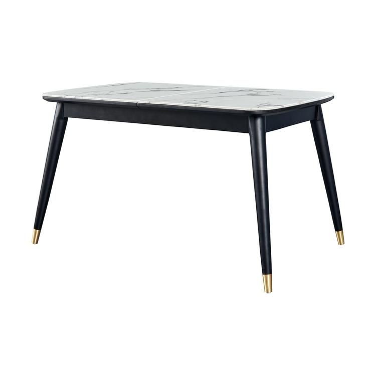 Hot Selling Modern Home Furniture Iron Glass Dining Table