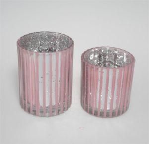 Mercury Glass Silver Tea Light Holder Candle Votive Wedding Decoration