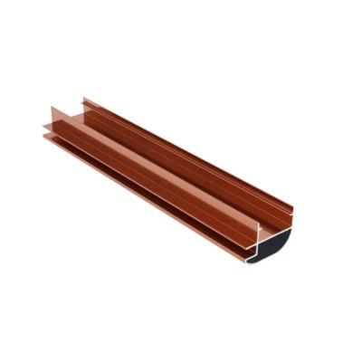 Wood Grain Aluminum Profile Aluminium Extrusion Fasteners Frame