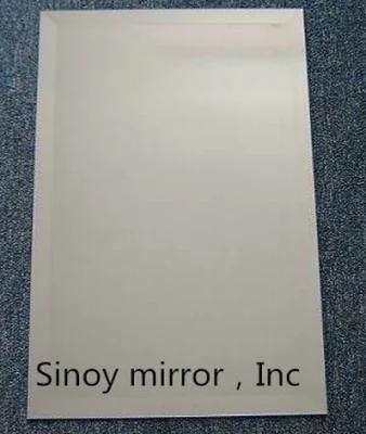 Low Iron Beveled Silver Mirror Float Silver Mirror Glass Sheet