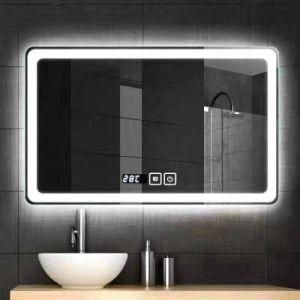 Smart Mirror Bathroom LED Lighted Vanity Bathroom Mirror, Wall Mounted + Anti Fog &amp; Dimmer Touch Switch + UL Listed + IP44 Waterproof
