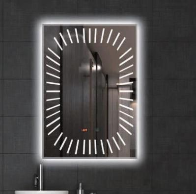 Rectangle Modern Silver Waterproof Household Items LED Wholesale Home Decor Antique Dressing Bathroom Mirror