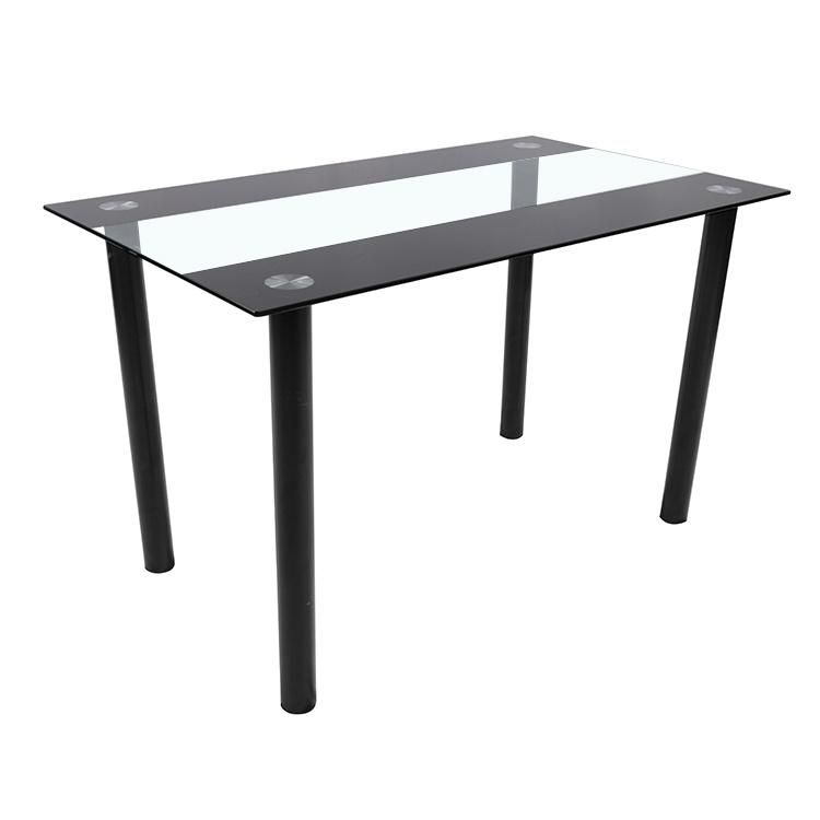 Wholesale Dinning Furniture Tempered Glass Dining Table