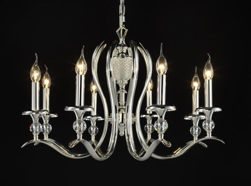 Luxury Post-Modern Villa Candelabra Crystal Big Glass Decoration Chandelier Lighting Hotel Church Wedding Pendant Lamp Hanging Fixture Light for Hot Sale