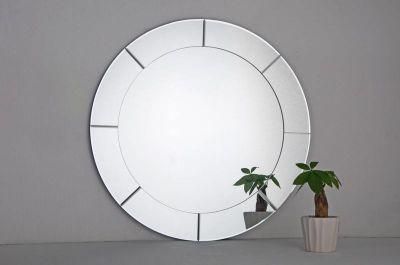 Round Frameless Silver Float Glass Espejo Bathroom Furniture Wall Mirror