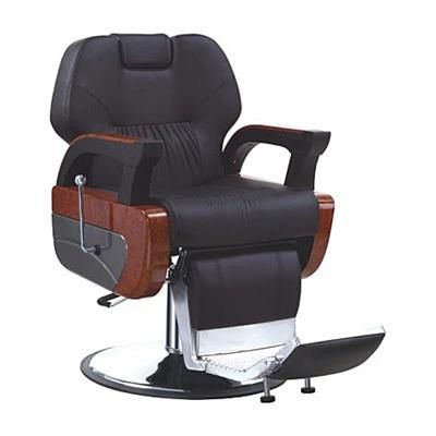 Hl-9236 Salon Barber Chair for Man or Woman with Stainless Steel Armrest and Aluminum Pedal