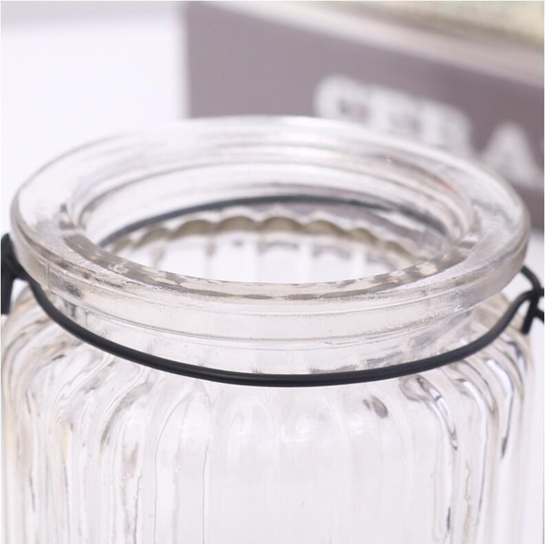 Cheap Clear Hanging Tealight Glass Candle Holder