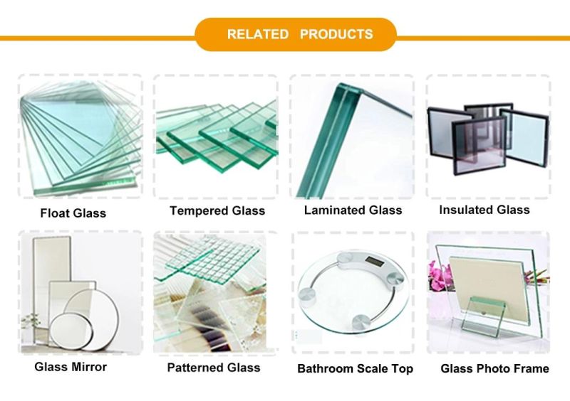 4mm- 19mm High Transparent Extra Clear Float Glass