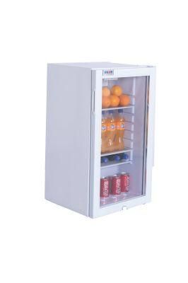 Mini Beverage Upright Display Cooler Drinks Fridge and Show Case for Home and Store