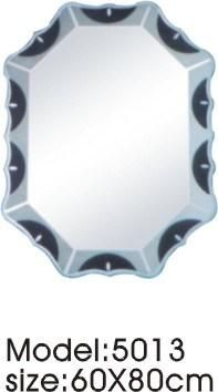 Oval-Shaped Diamond Bathroom Mini Mirror Non-Customized Wholesales