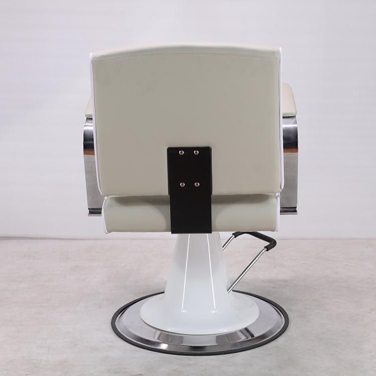 Hl-7268 Salon Barber Chair for Man or Woman with Stainless Steel Armrest and Aluminum Pedal